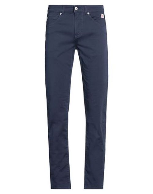 Roÿ Roger's Man Pants Navy Size 29 Cotton, Elastane