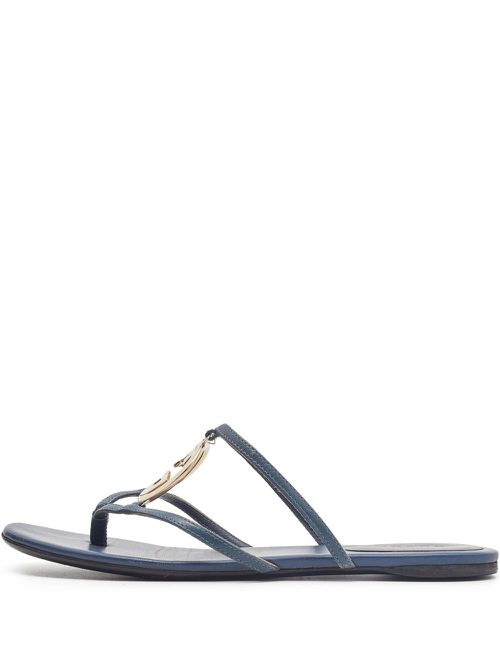 GG thong sandals - Blue