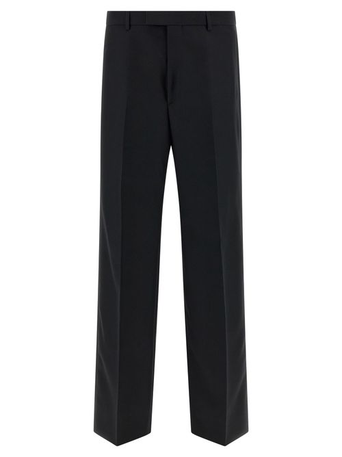 Technical Panama Trousers — Black