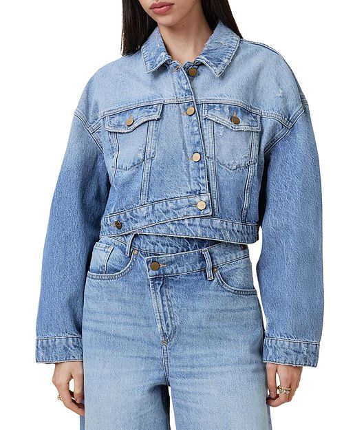 Aki Crossover Denim Jacket