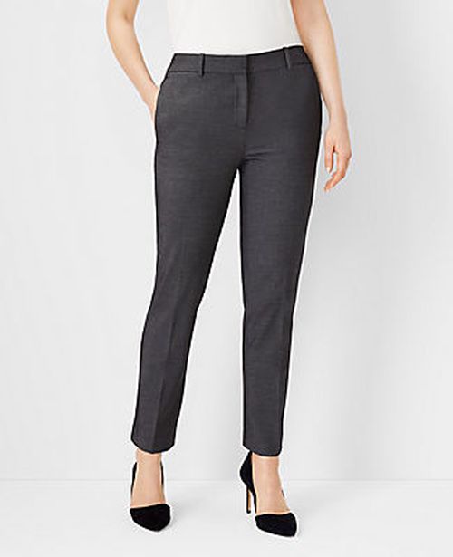 Ann Taylor The Ankle Pant In Bi-Stretch - Curvy Fit