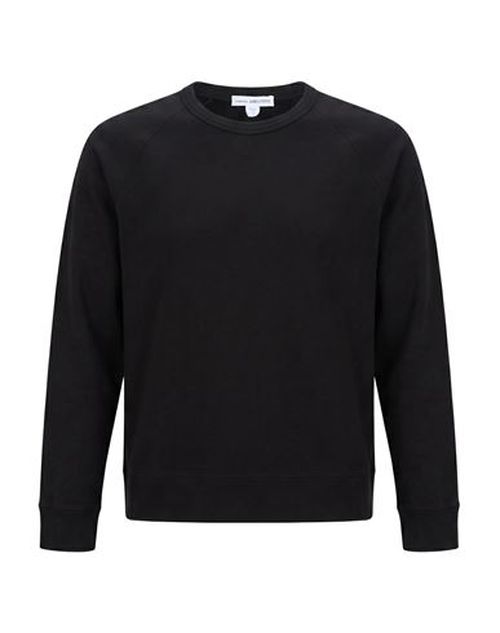 Man Sweatshirt Black Size 2 Pima Cotton
