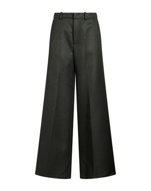 Forte_forte Woman Pants Dark green Size 4 Virgin Wool, Viscose