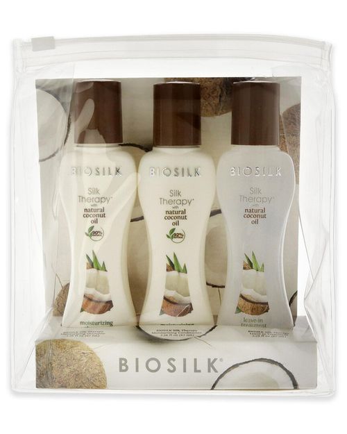 Unisex Silk Therapy With Natural Coconut Oil Set