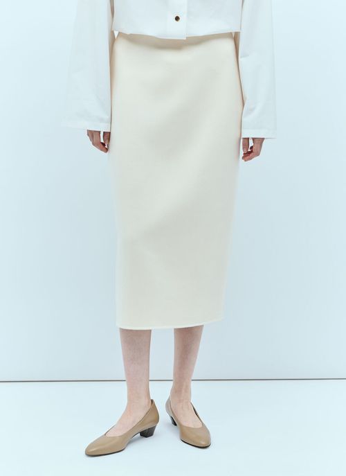 Bartellette Midi Skirt - Woman Skirts Beige Us
