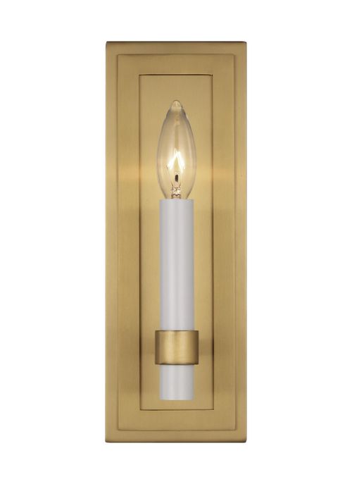 Visual Comfort Studio Marston Wall Sconce in Burnished Brass by Chapman & Myer