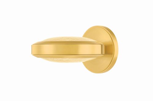 Aged Brass LED Wall Sconce from the Harris Collection
