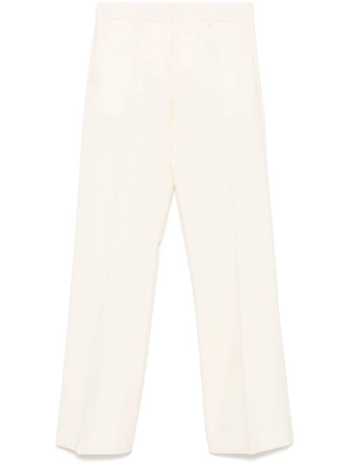 Wool Flared Trousers