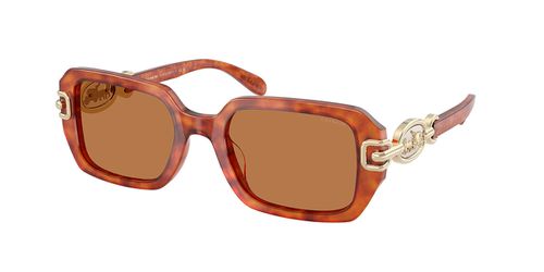 Coach HC8425U CAD74 577473 Women's Sunglasses Tortoiseshell Size 52