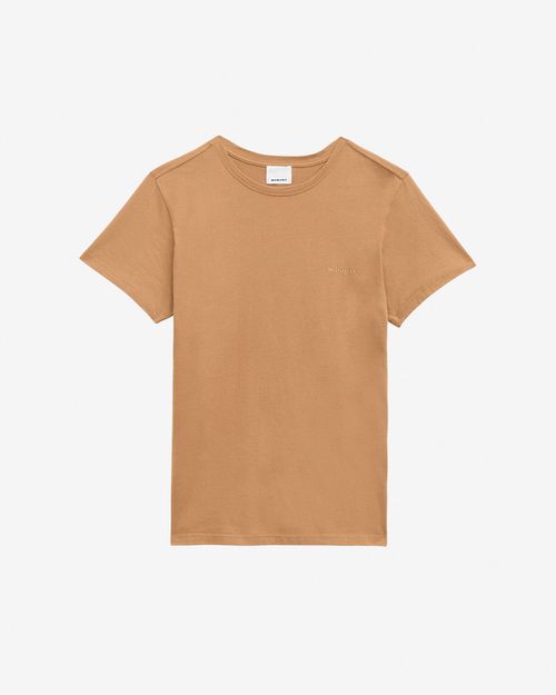 Zafferh T-shirt - Men - Camel - Size M - Isabel Marant