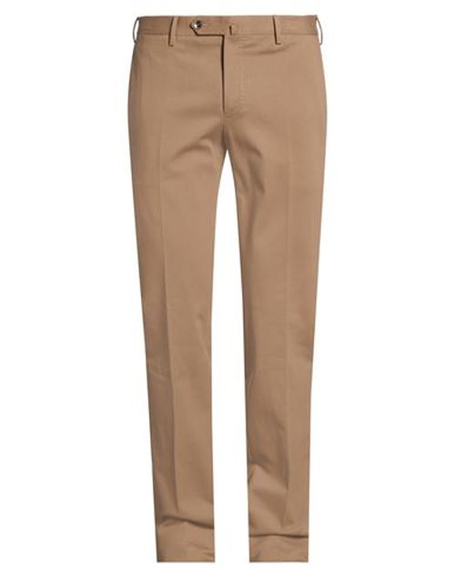 Man Pants Light brown Size 36 Cotton, Cashmere, Elastane