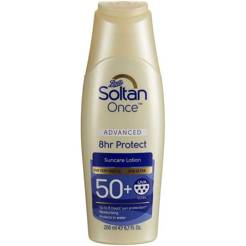 Soltan Once Advanced 8 Hour Protect Suncare Lotion Spf50+200 ml