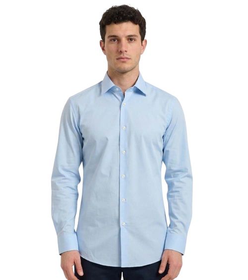 Sky Blue Solid Shirt
