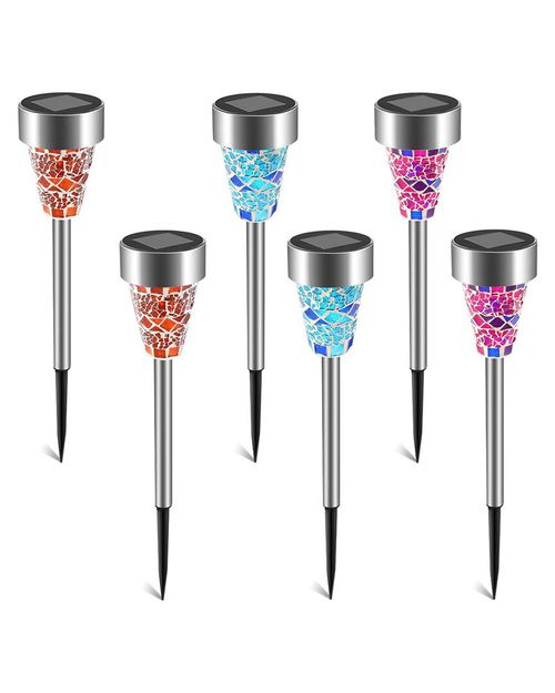Solarek Set of 6 Solar Pathway Lights