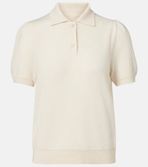 Cashmere polo sweater