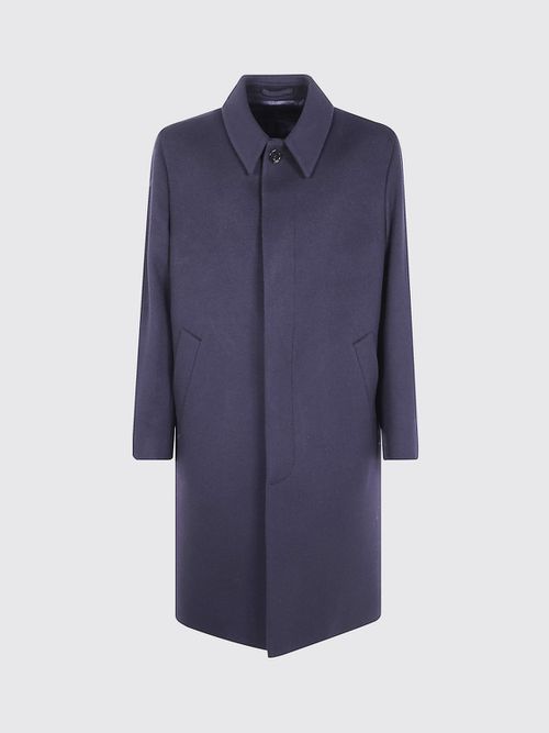 Coat Men color Blue