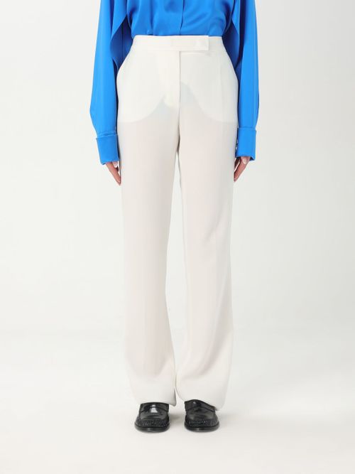 Pants MAX MARA Woman color White