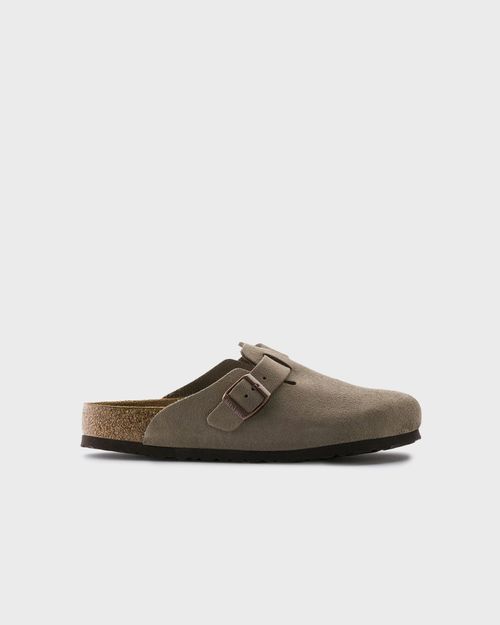 Birkenstock Slipper Boston Soft Footbed Taupe EUR