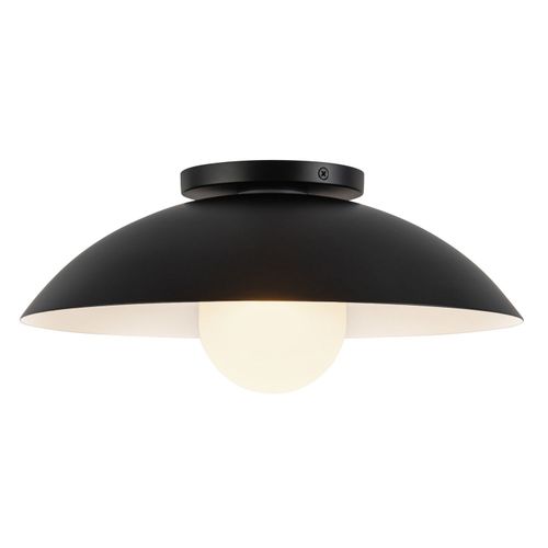 Black Opal Glass Semi-Flush Mount from the Umbra Collection