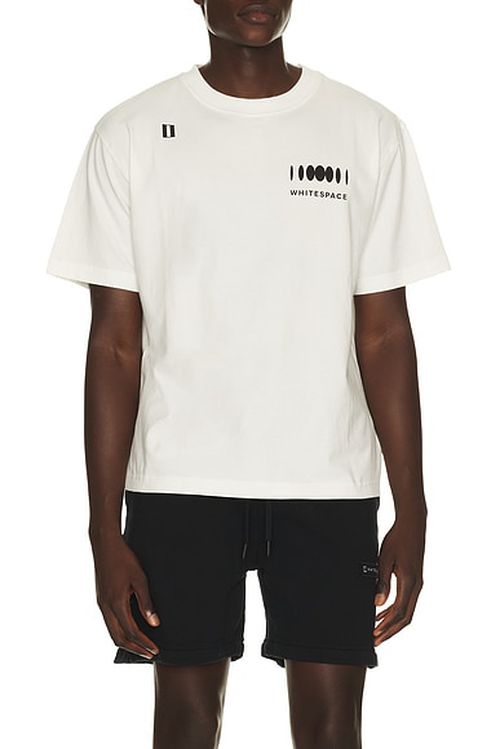 Whitespace Premium Graphic Tee in Whisper White - White. XXL/2X also in S, M, L, XL/1X