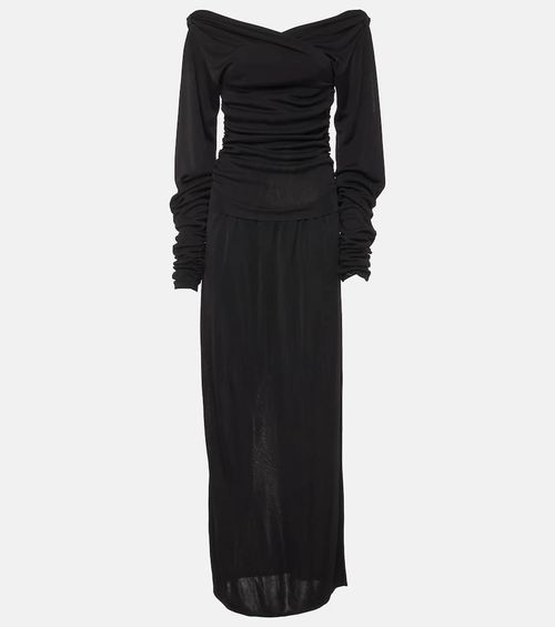 Fable draped maxi dress