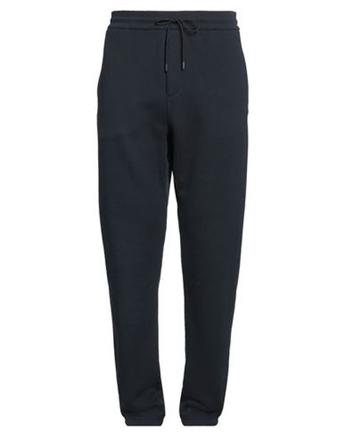 Emporio Armani Man Pants Midnight blue Size XL Cotton, Elastane