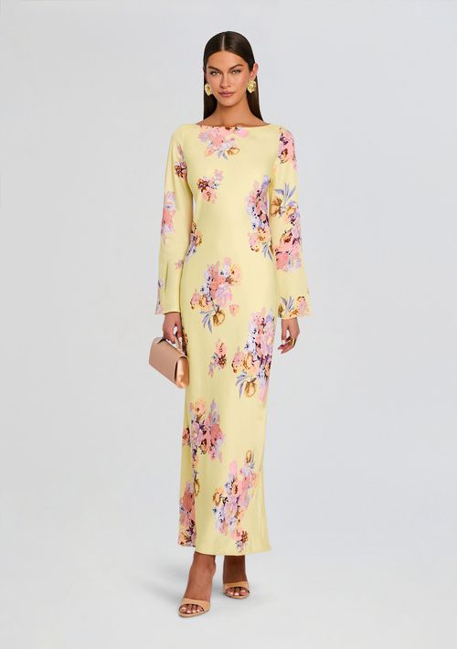 Kysha Long Bias Dress