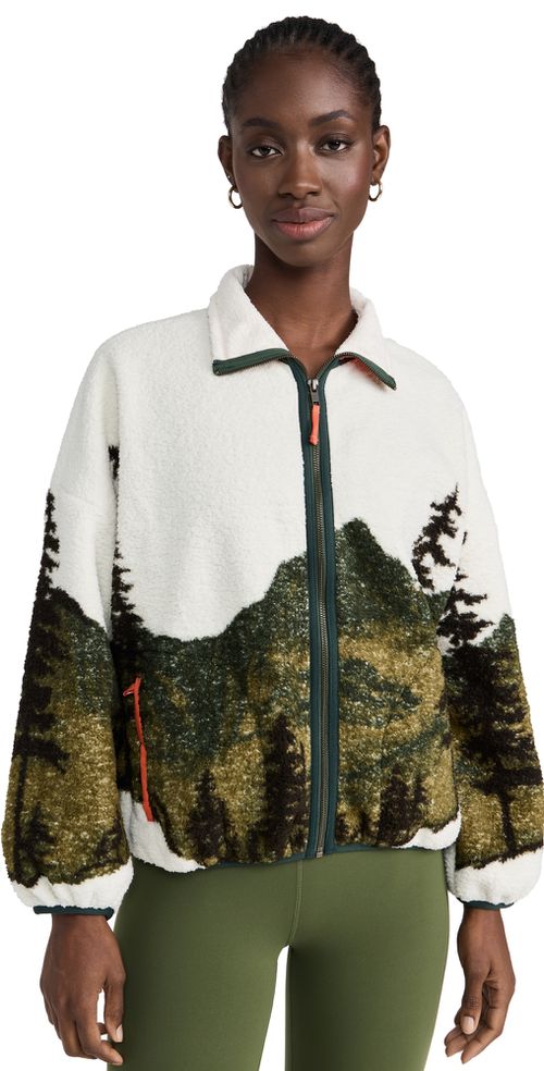 The Plush Terrain Full-Zip Jacket Mountain View Landscape
