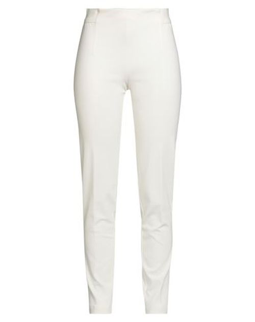 Woman Pants Ivory Size 4 Viscose, Polyamide, Elastane
