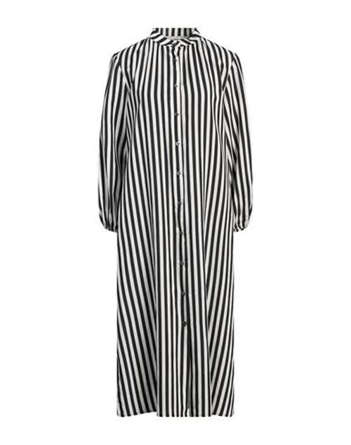 Woman Midi dress Black Size 10 Viscose