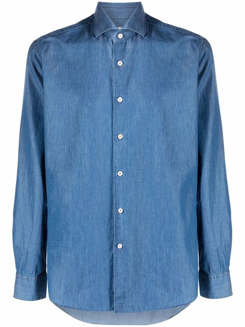 Denim style shirt - Blue