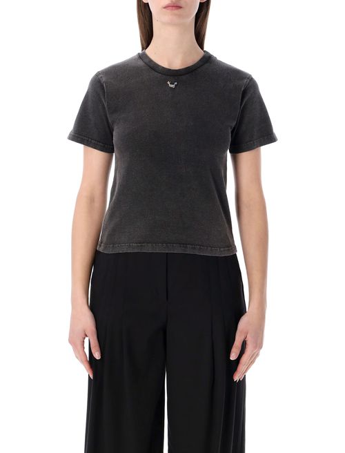 Pierced Fitted T-shirt