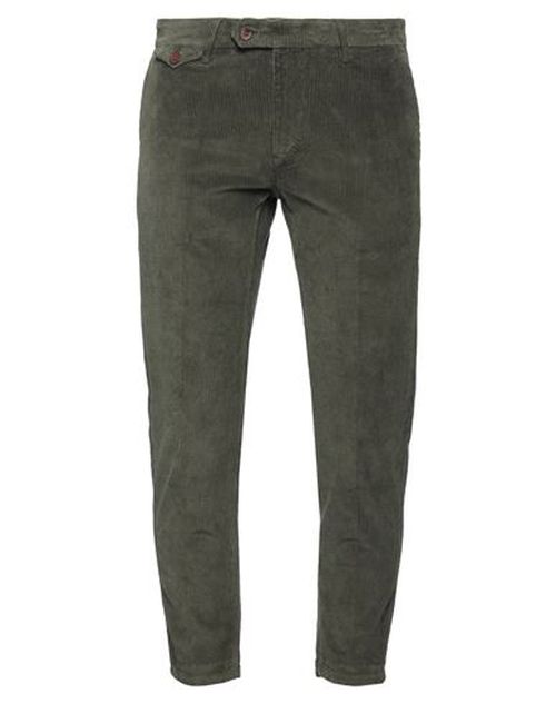 Man Pants Military green Size 29 Cotton, Elastane