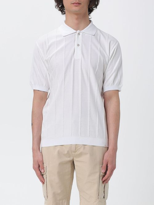 Polo Shirt Men color White