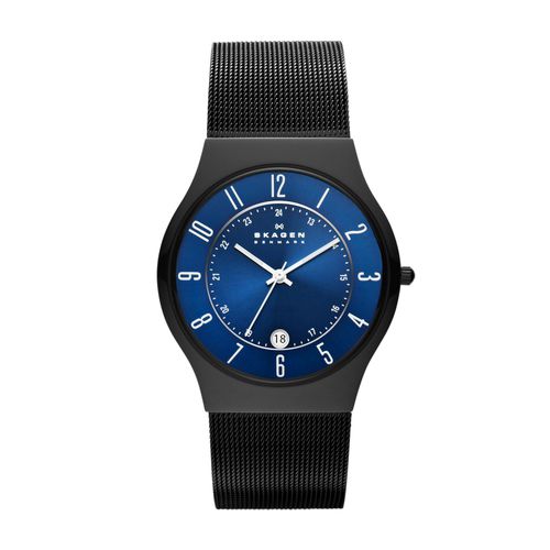 Men's Sundby Titanium Three-Hand Date, Midnight Watch