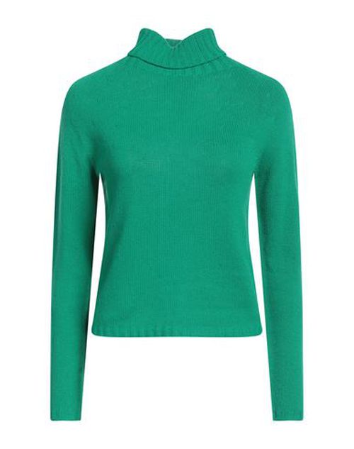 Fabiana Filippi Woman Turtleneck Green Size 4 Cashmere