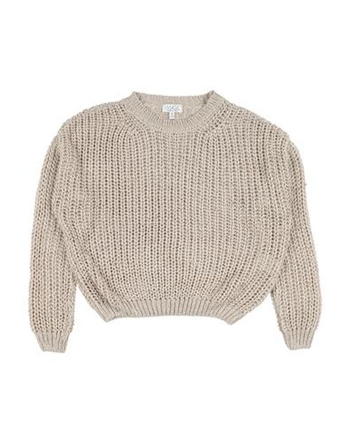 Kid Girl Sweater Beige Size 10 Polyacrylic