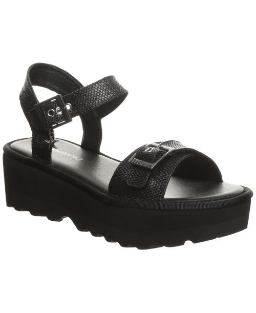 Women's Cassidy Platform Wedge Sandals - Black