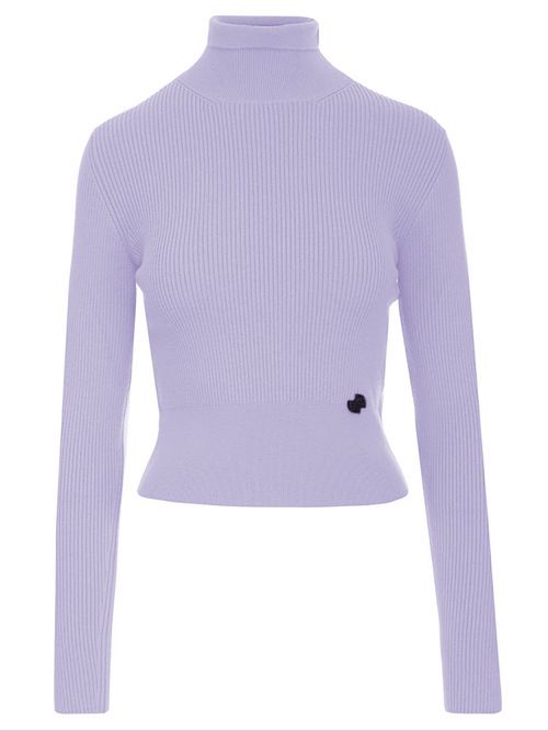 Purple Merino Blend Jumper
