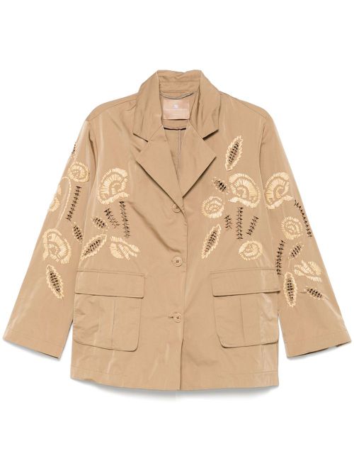 Embroidered jacket - Neutrals
