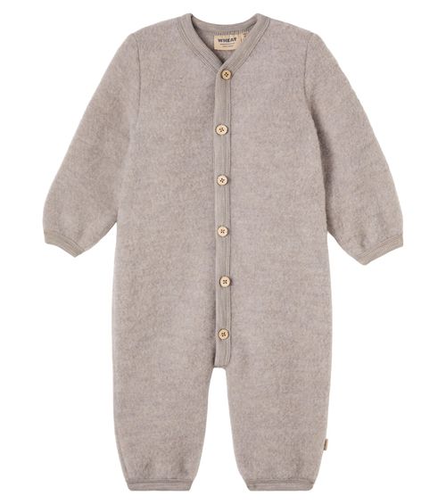 Baby Levi wool fleece onesie