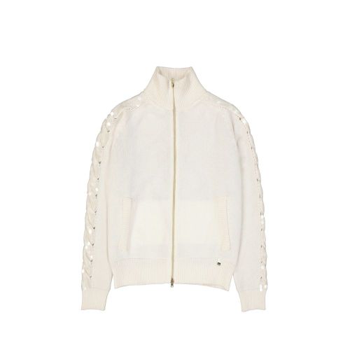 Cashmere Cardigan — White