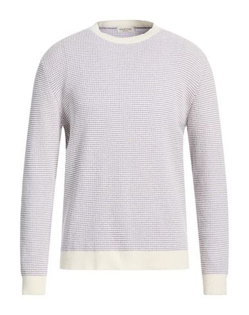 Man Sweater Lilac Size L Cotton, Polyamide