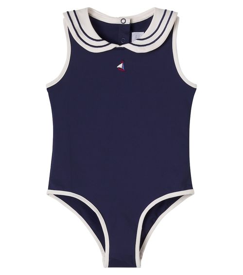 Embroidered swimsuit