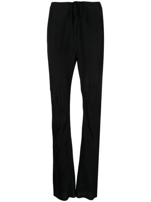 Straight-leg trousers - Black