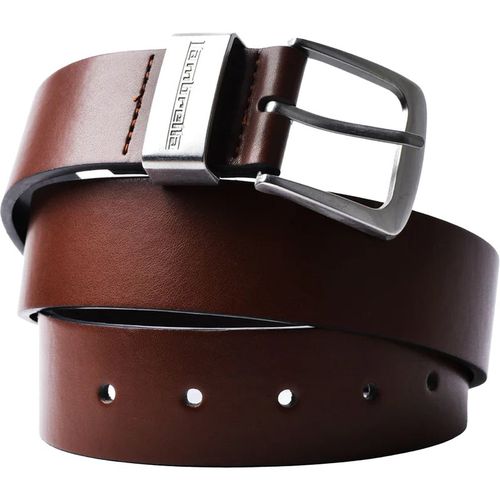Lambretta Unisex Leather Lined Belt (Tan) - Size 40 inches