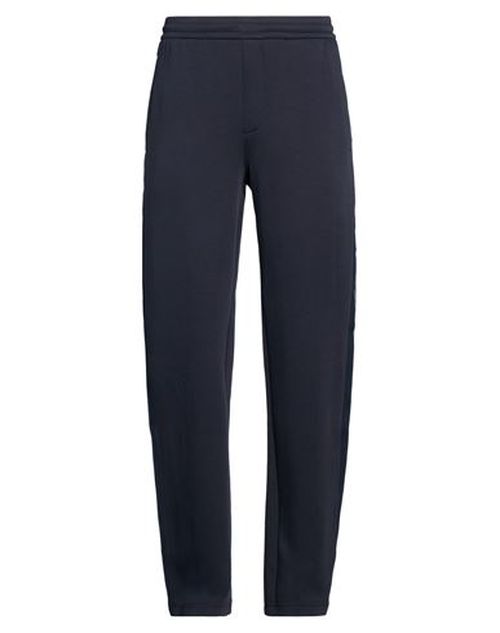 Man Pants Navy Size S Cotton, Polyester, Elastane