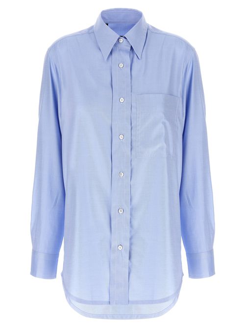 Brioni - Sea Island Cotton Shirt Shirt And Blouse Light Blue