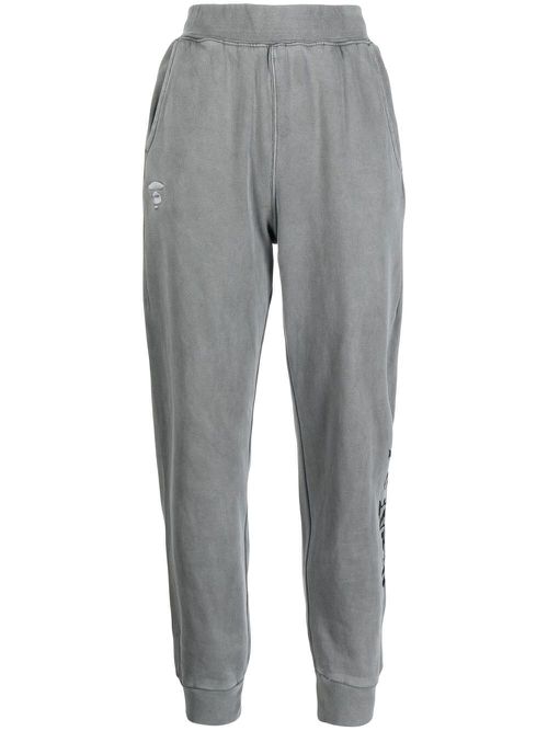 Logo-print track pants - Grey