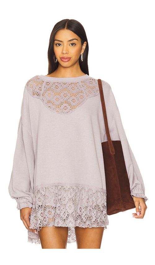 Free People x REVOLVE Belle Sweatshirt in Lavender. -  XS also in L